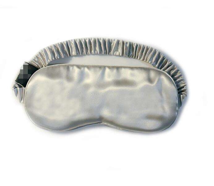 Custom Silk Eye Mask with Silk Drawstring Bag