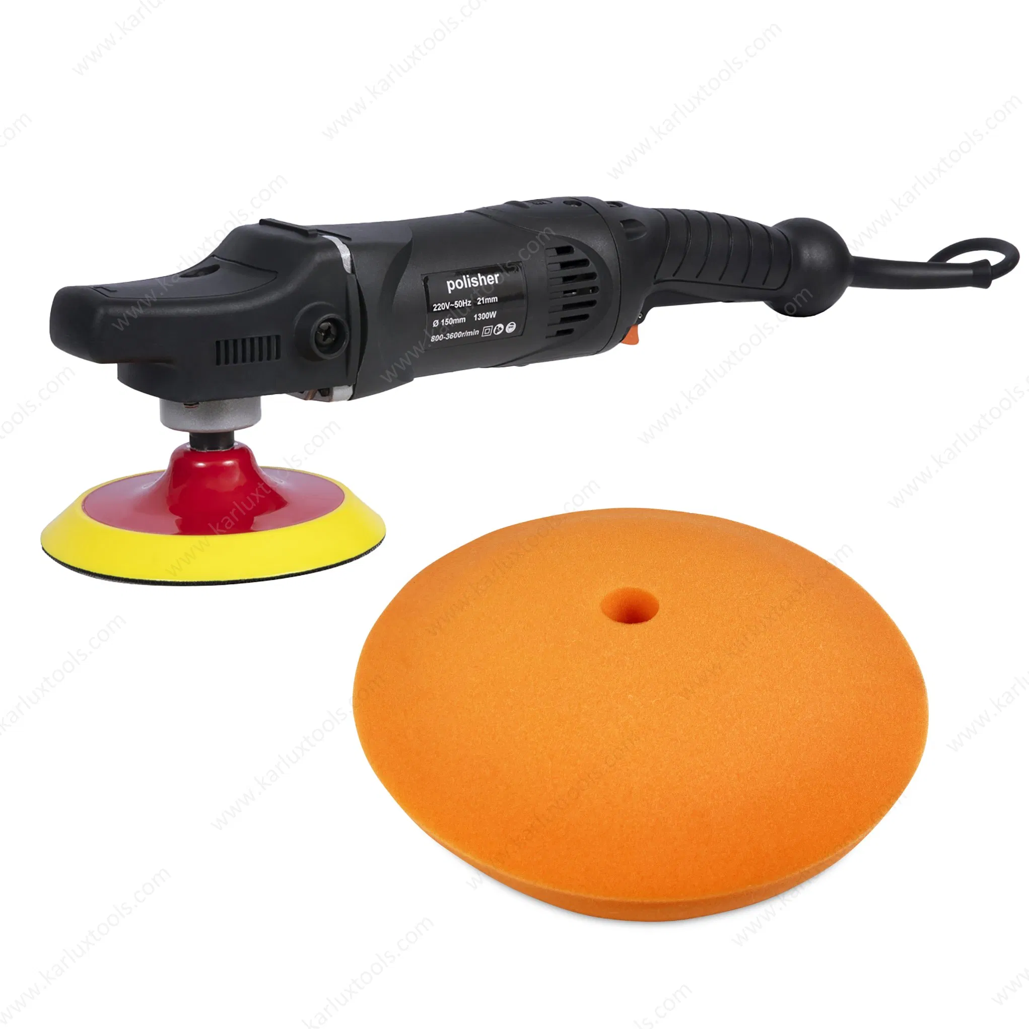 8 Inch (200mm) Coarse to Fine Concave Sponge Plate Bowl Sponge Pad Polishing Foam Buffing Pad