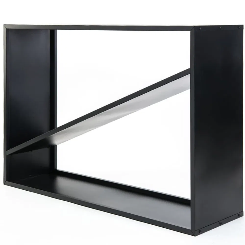 Metal Wood Storage Unit Smart Log Box Log Storage Rack