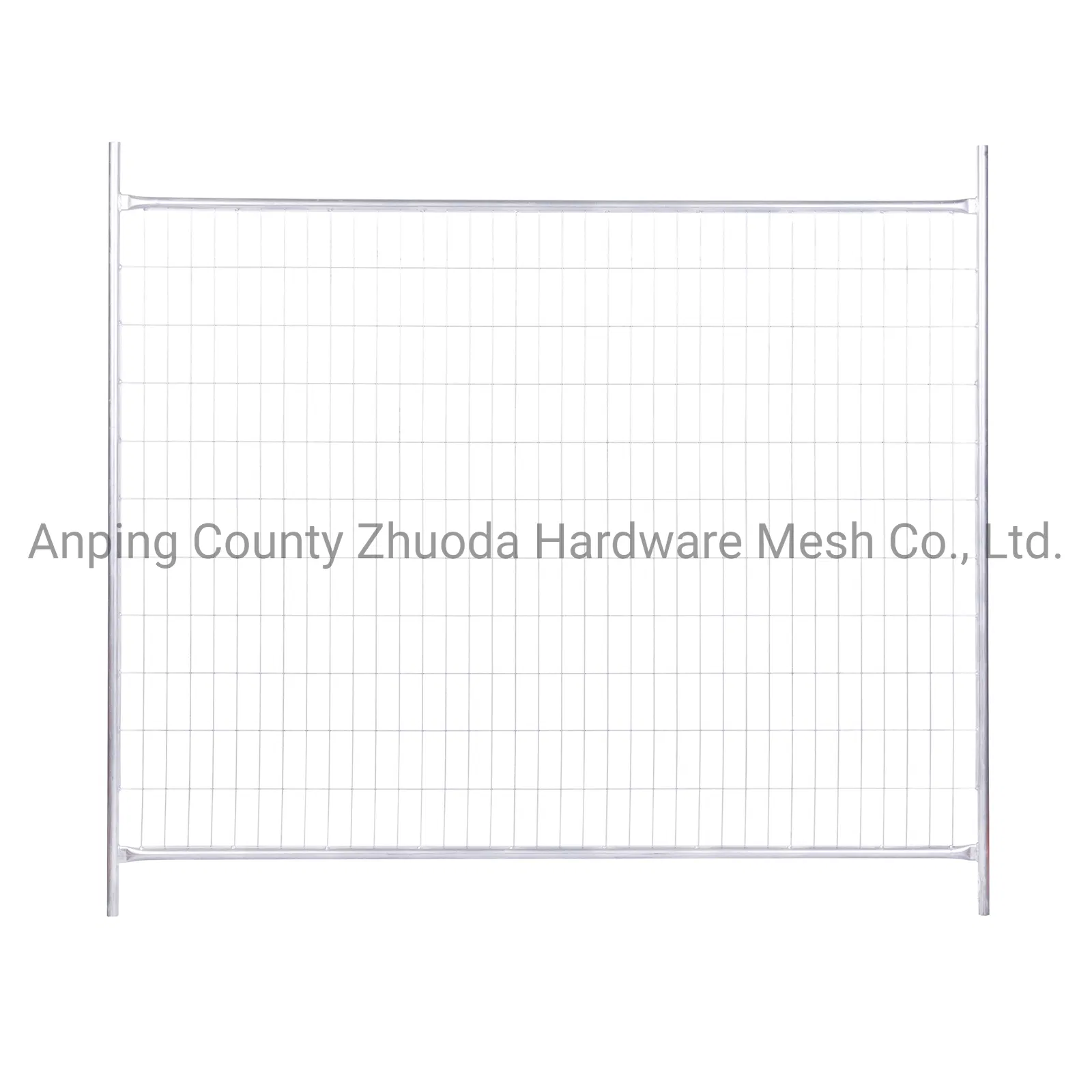 Amazon Ebay Supplier 2.1X2.4m Galvanized Steel Wire 3mm Hot Dipped Galvanized Temporary Fencing