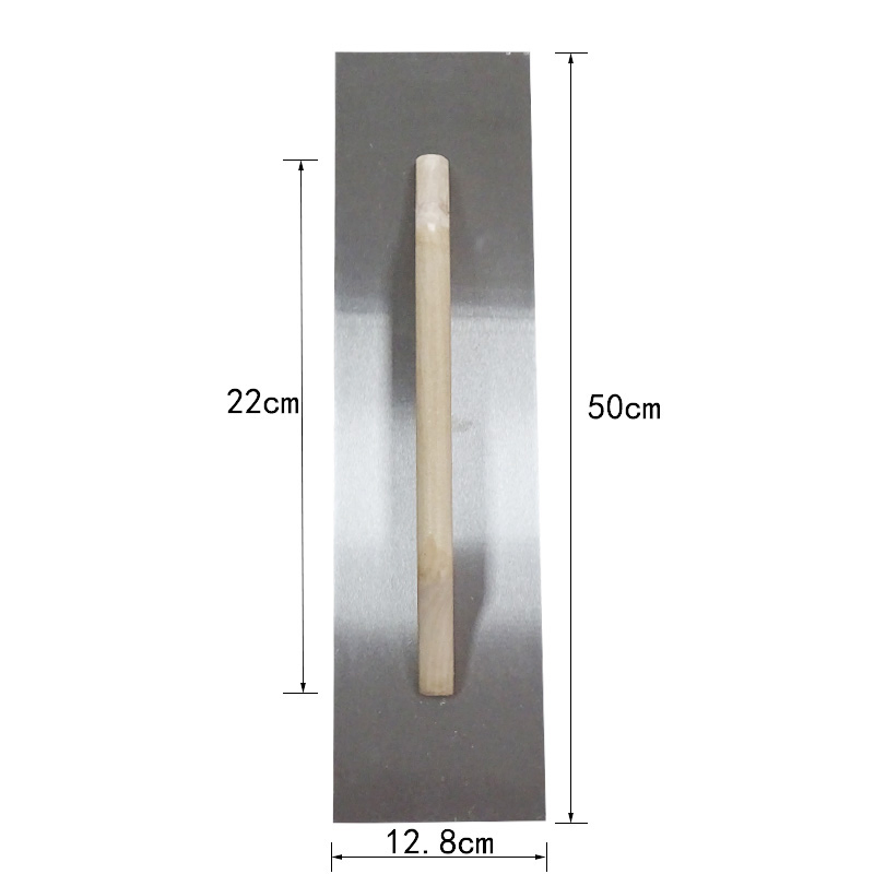 Builder Tools Plastering Trowel Stainless Steel Wooden Handle Home Decoration Claying Knife