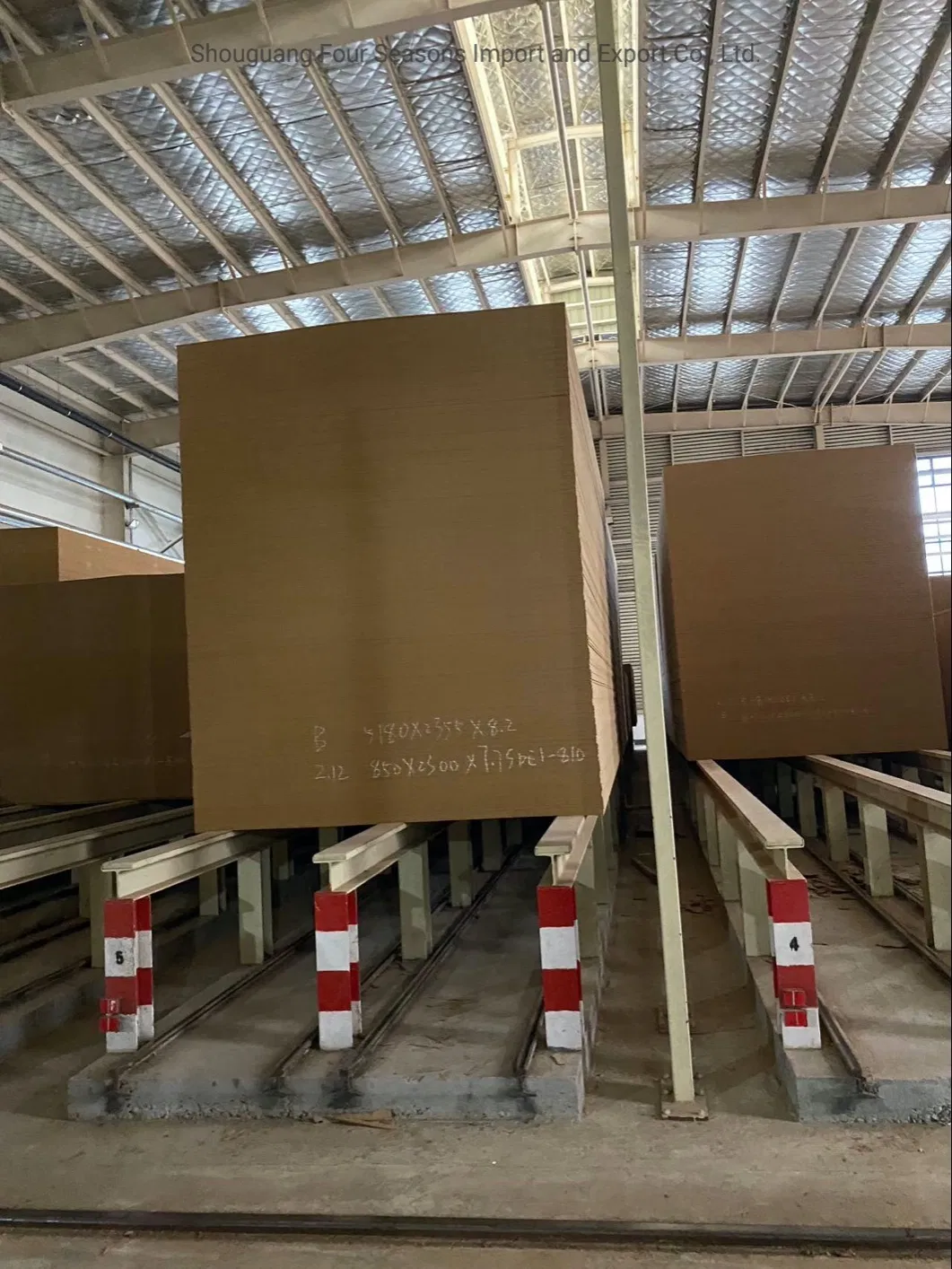 1830*3660*16mm Raw MDF with E1 Glue 730kgs/M3