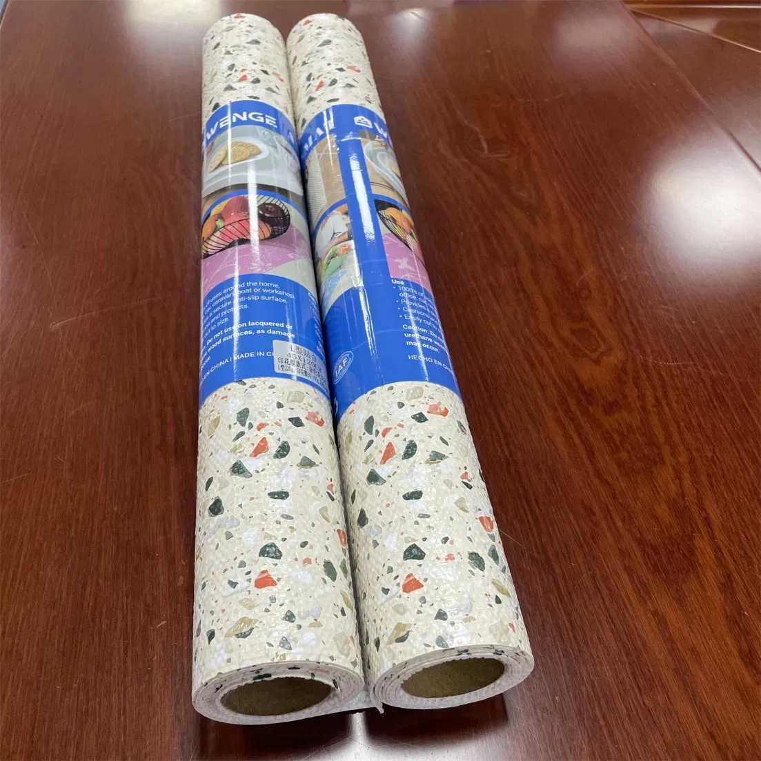 Waterproof Anti-Slip Mat Eco-Friendly PVC Foam Cabinet Grip Liner PVC Anti-Slip Drawer Liners for Kitchen Cabinet Pad Mats