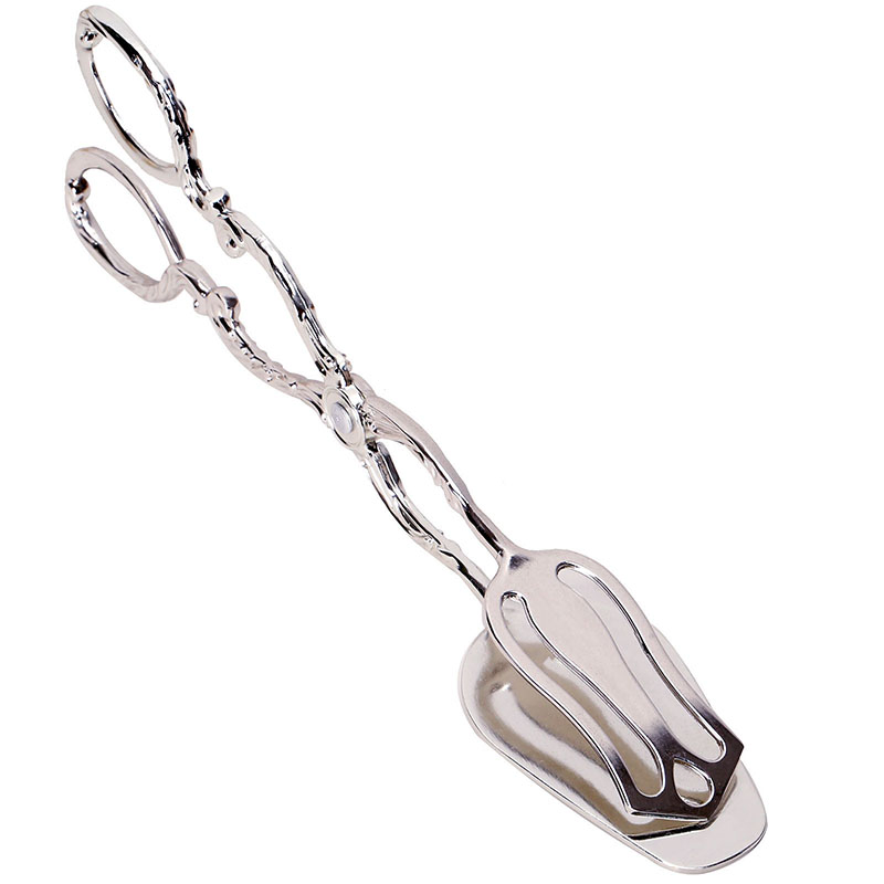 Retro Bread Clip Serving Pasta, Salads, Meat and Vegetables Kitchenware Creative Luxury Metal Cake Food Tong Baking Tool