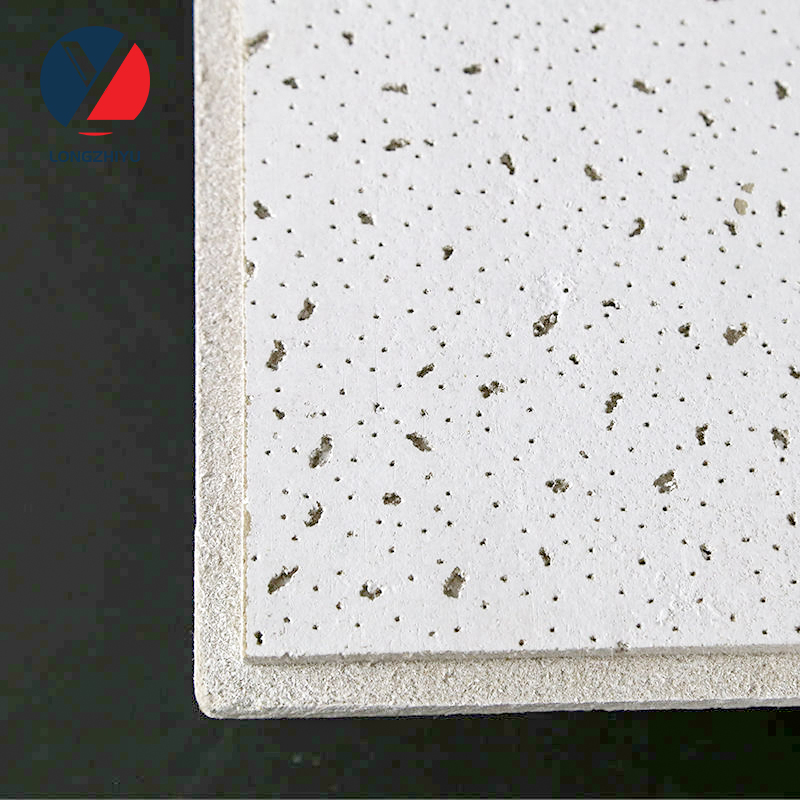 595*595mm Acoustic Mineral Fiber Ceiling Tiles