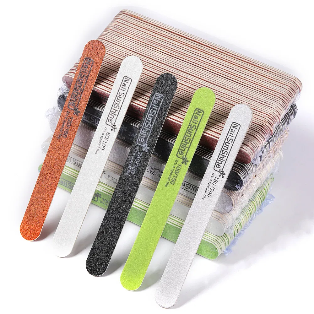 2024 The Most Popular Multi-Colored Rectangular Sponge Nail Rub Strip