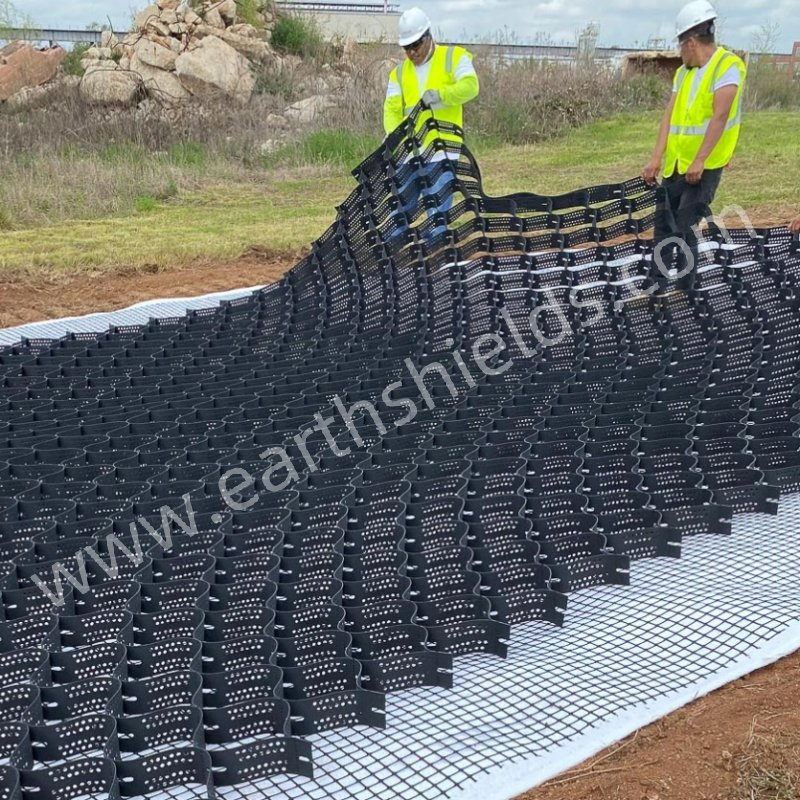 Heavy Duty Geocell Grid Erosion Control