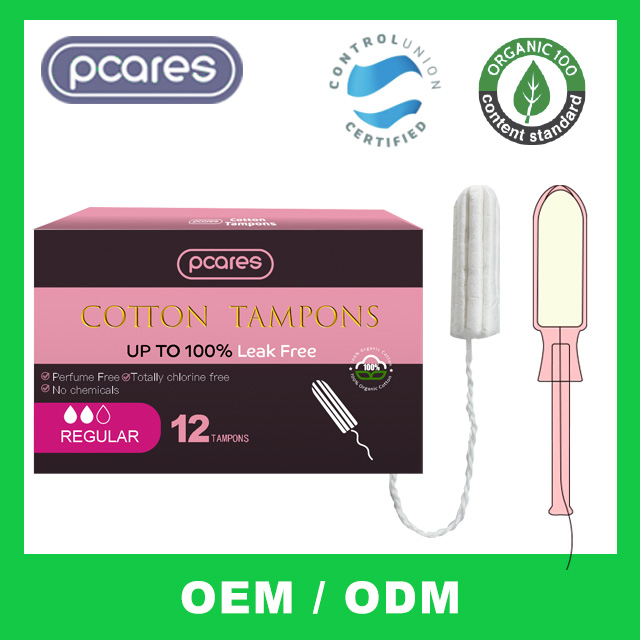 ODM Premium Dry Sanitary Pads and Tampons for All-Day Protection