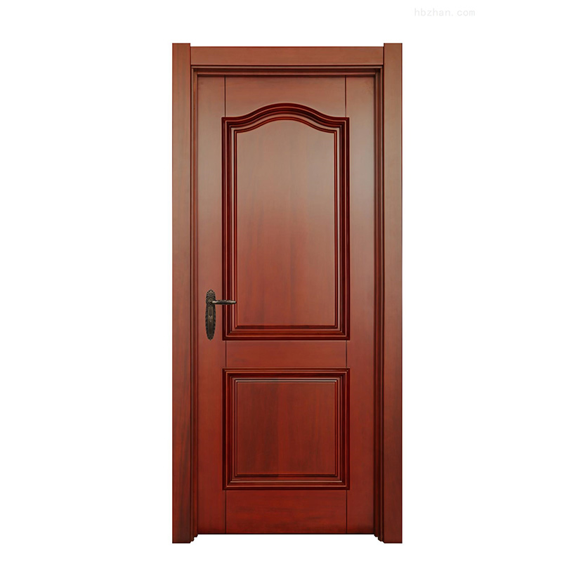 China Interior Melamine Composite Wood Door Veneer Flush Wooden Lacquer Door with Solid Hollow Fiber Doors