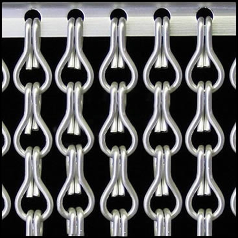 10% off Metal Aluminum Double Jack Wire Mesh Curtain