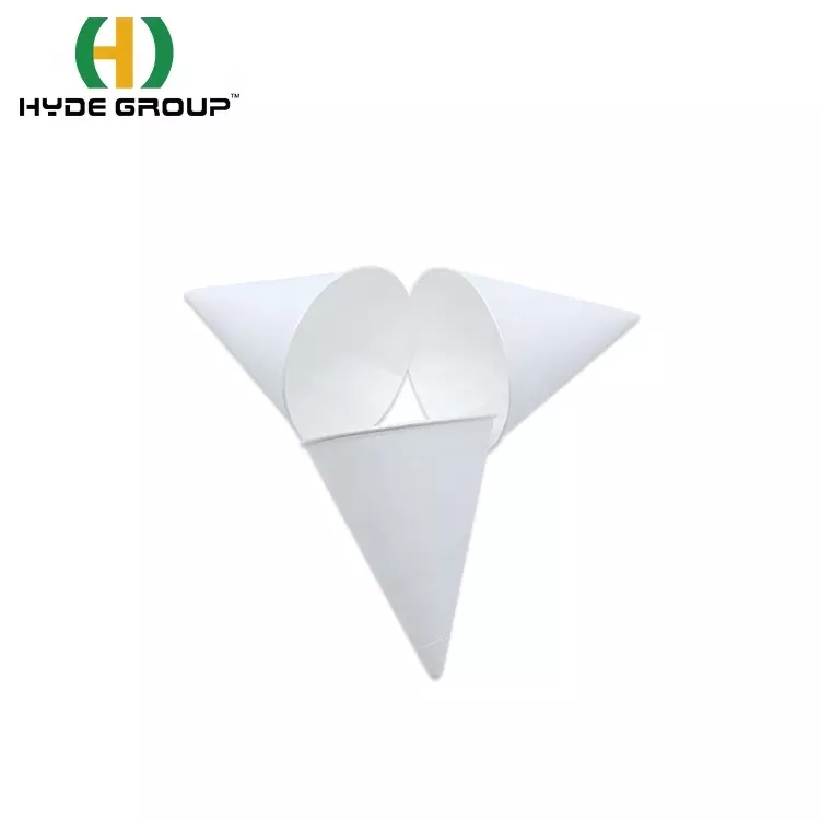 Snow Paper Cup Cone Ice Cream Cup Beverage Cup for Parties