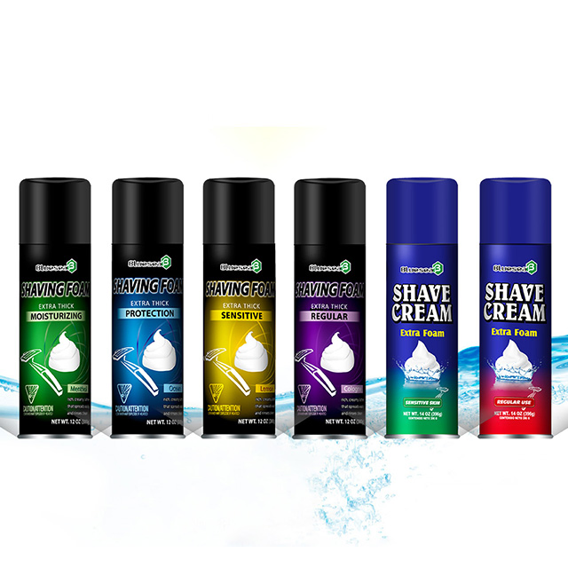 Private Label Wholesale Shaving Cream Support OEM Mens Shave Cream Clear