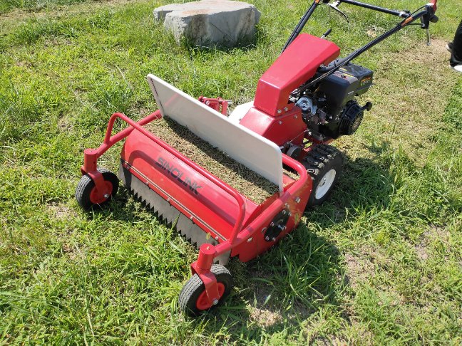 High Quality 680mm Working Width Walking Behind Flail Lawn Mower for Weed Brushwood and Hard Grass