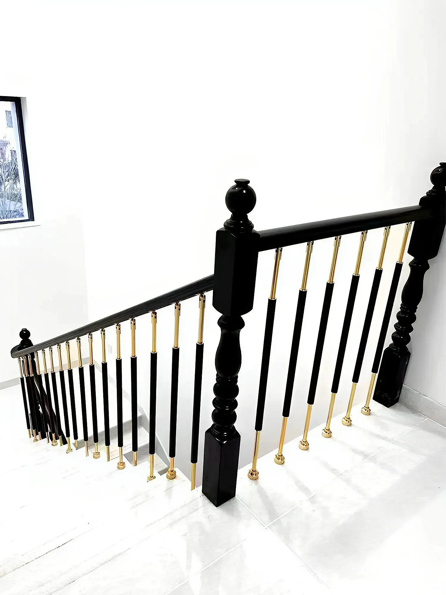 New Style 44-Inch Metal Balustrade Designs Staircase Accessories for The Apartment