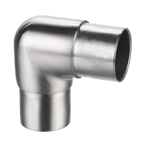 China Manufacturer Ajustable Stainless Steel Handrail Elbow Connector for Railing System