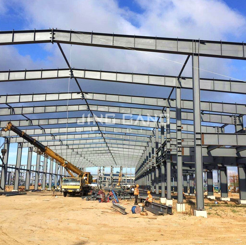 Prefabricated Industrial Quick Assemble New Design Ecnomical Portable Steel Structure Building for Storage