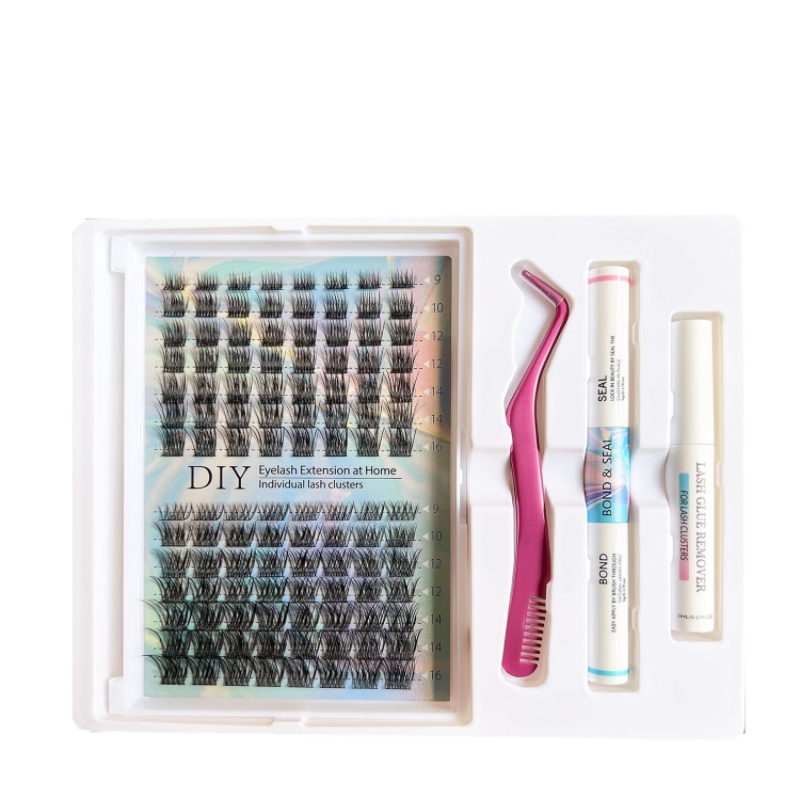 Lasting, Best-Loved Natural, True-to-Life and Extended Self-Applied False Eyelash Grafting Kit