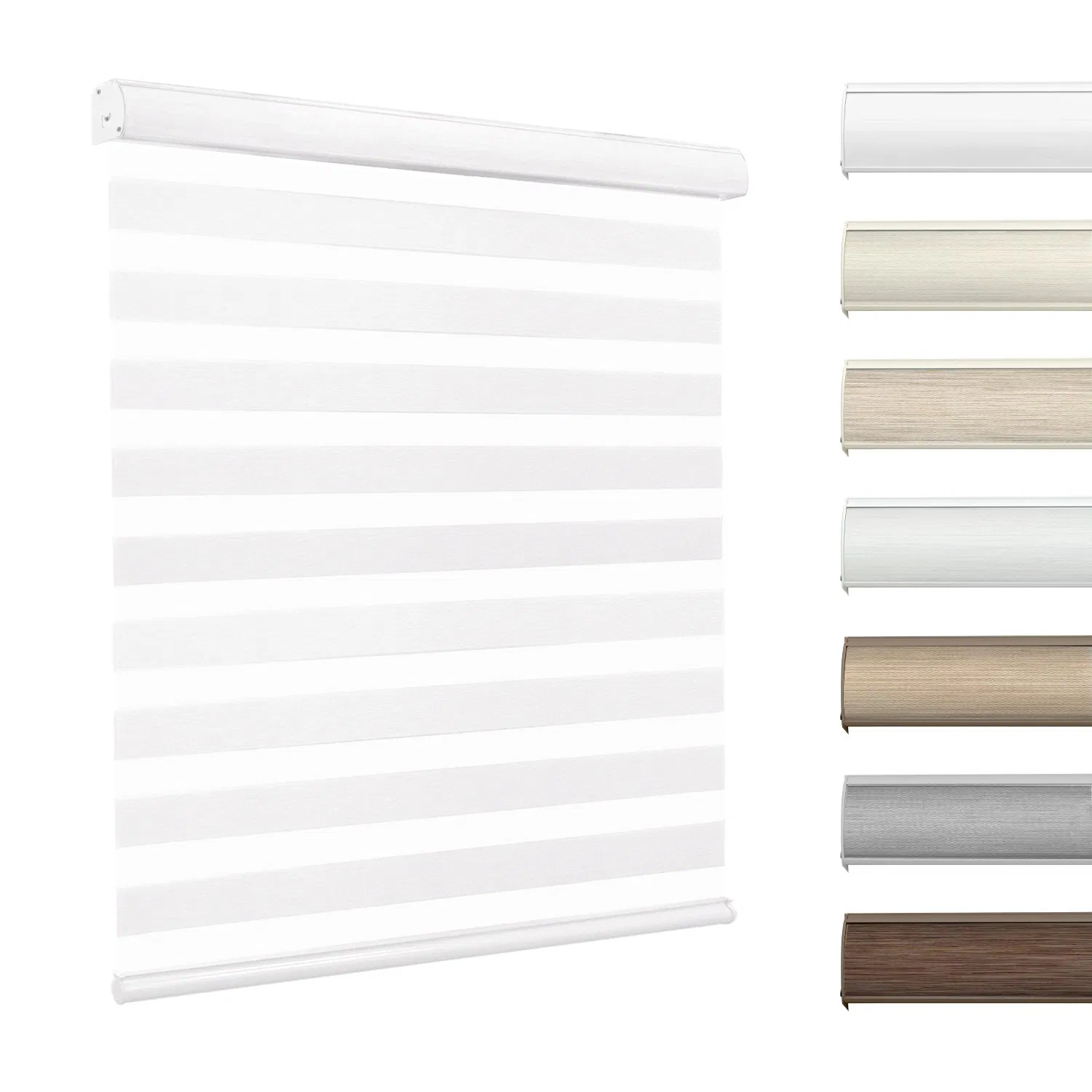 Sisheng Light Filtering Zebra Blinds for Bedroom with Cordless S3