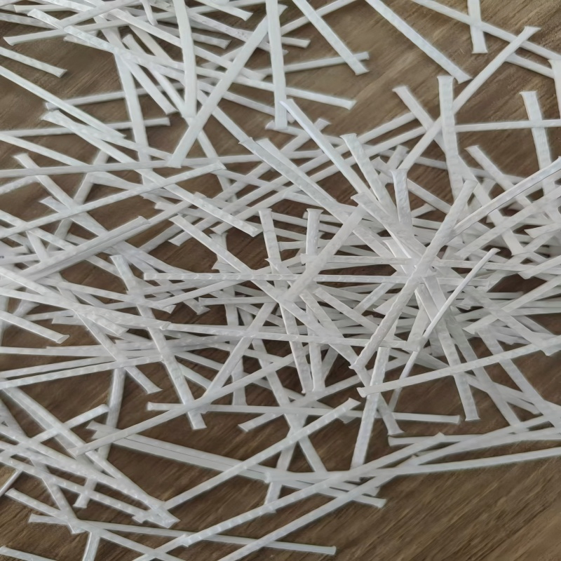 Polypropylene Twisted Fiber PP Fiber Marco Fiber High Breaking Force Polypropylene Twisted Fiber to Enhance The Crack Resistance of Cement Concrete