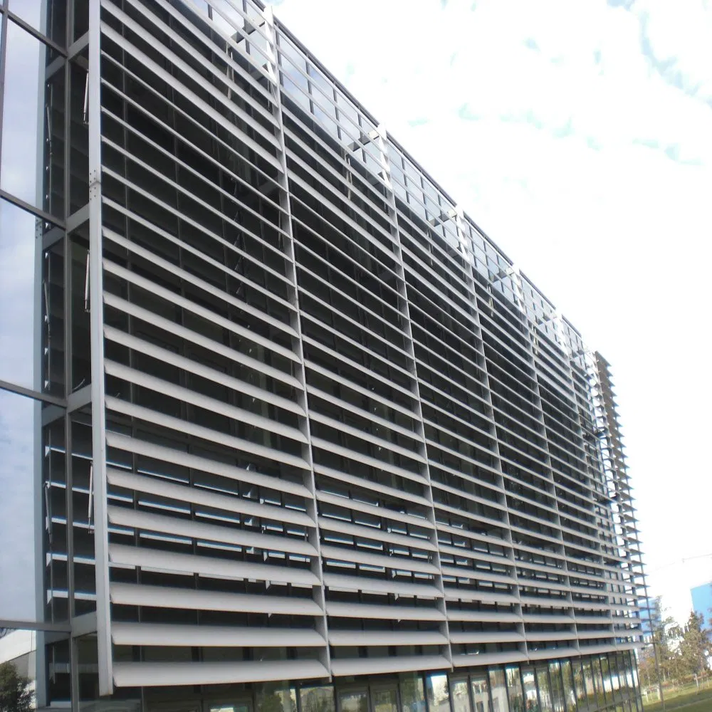 Aluminum Sun Shade Louver Louver for Building Roof and Facade