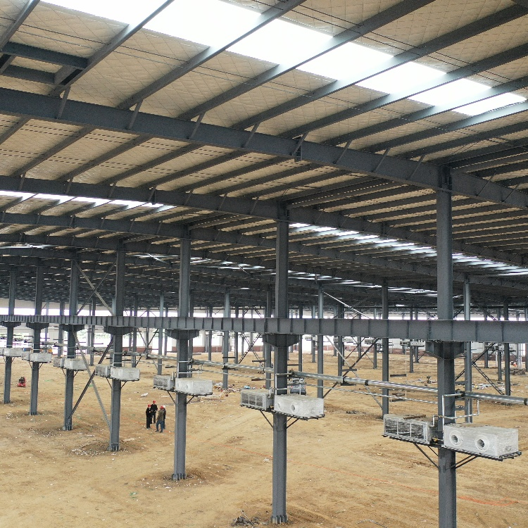 Prefabricated Engineered Light Steel Structure Industrial Manufacturing Services Warehouse