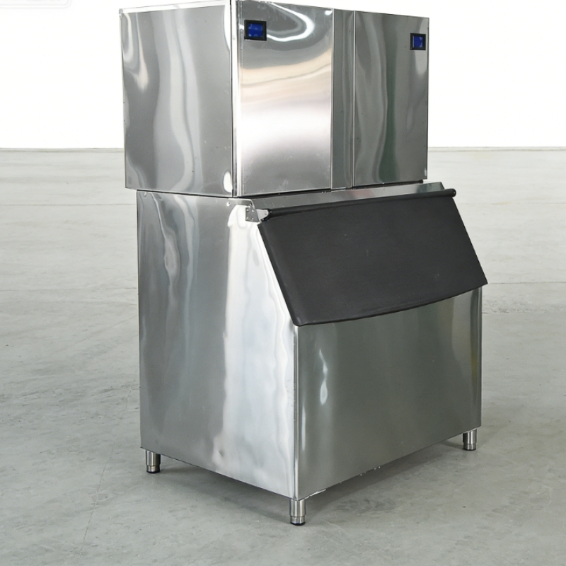 909kg Cube Ice Machine 960X1250X1945mm Dimensions for Industrial Kitchen Installations