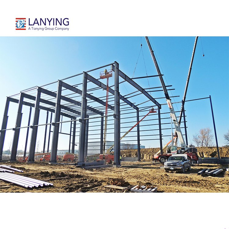 Commercial Office Building Structural Steel Construction Prefabricated Warehouse