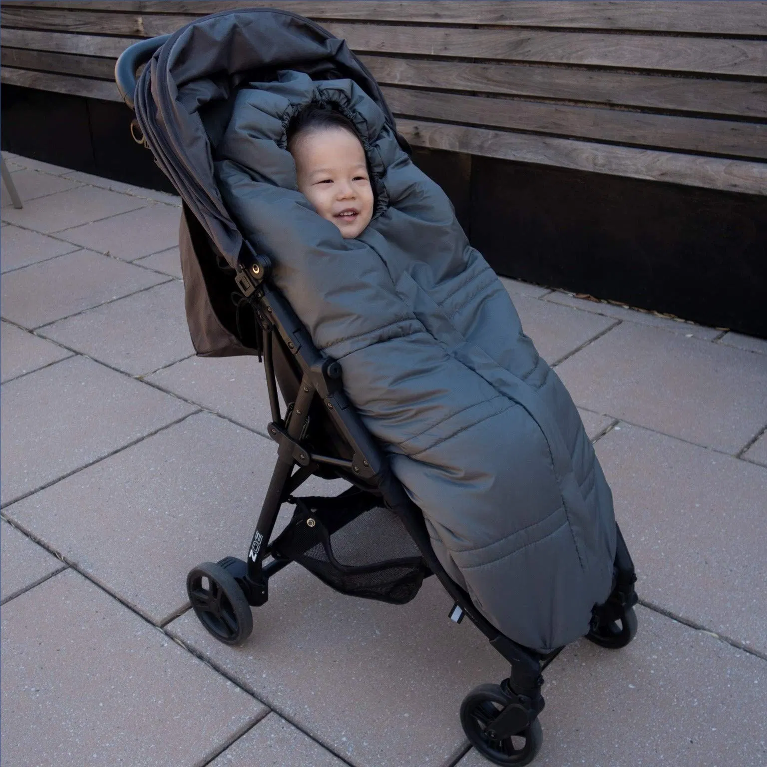 High Satisfaction Universal Footmuff with Adjustable Length Hood Bunting Bag