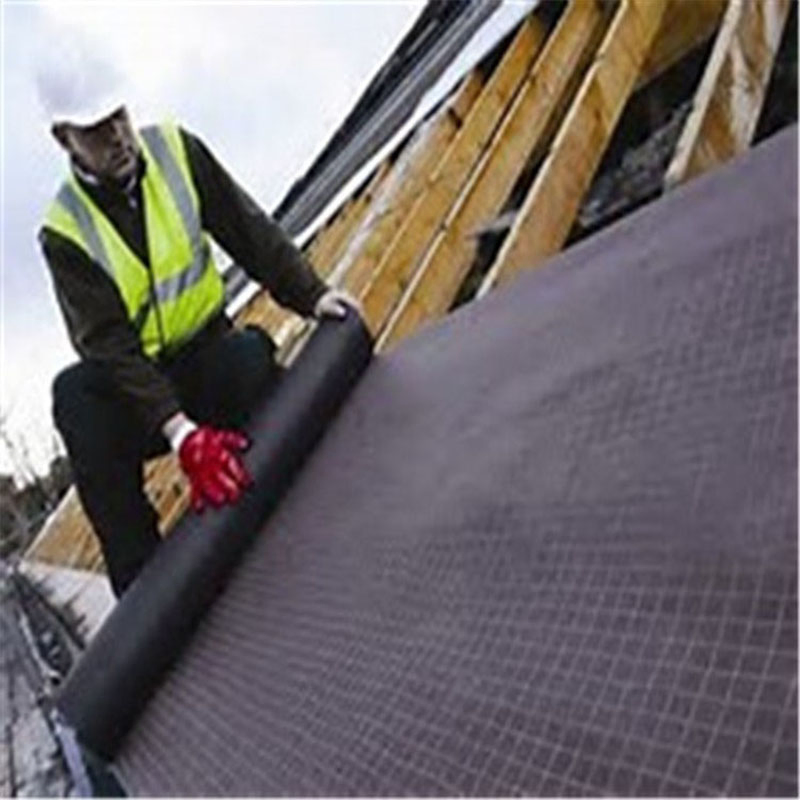 Self-Adhesive Waterproof Waterproofing Membrane Coiled Roofing Material Types
