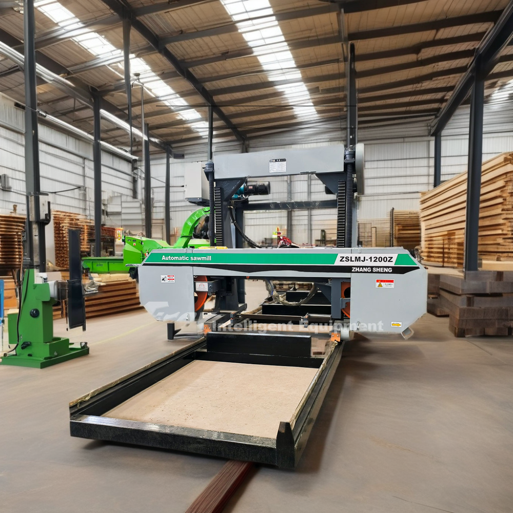 Ленточная пила по дереву мощная промышленная