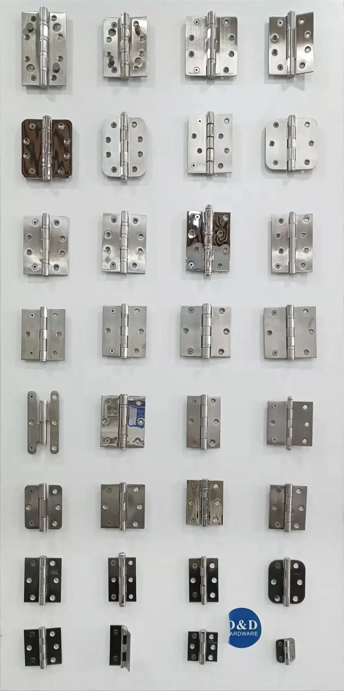 Aluminum Frame Light Door Stainless Steel Lift off Flush Hinge for Residential