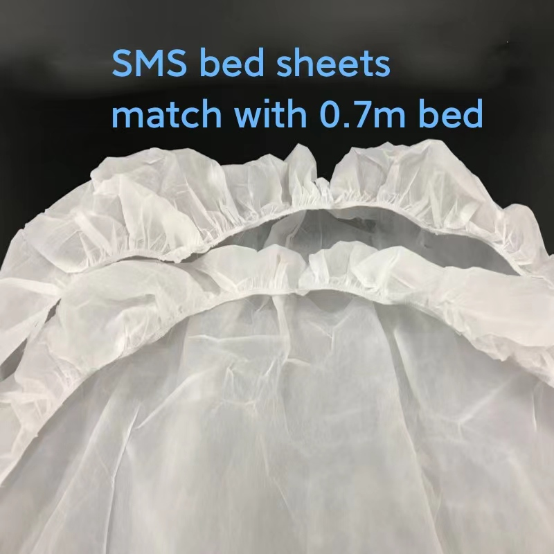 Home Essentials: Portable Non-Woven Disposable Bed Cover, Stain-Resistant & Easy-to-Use