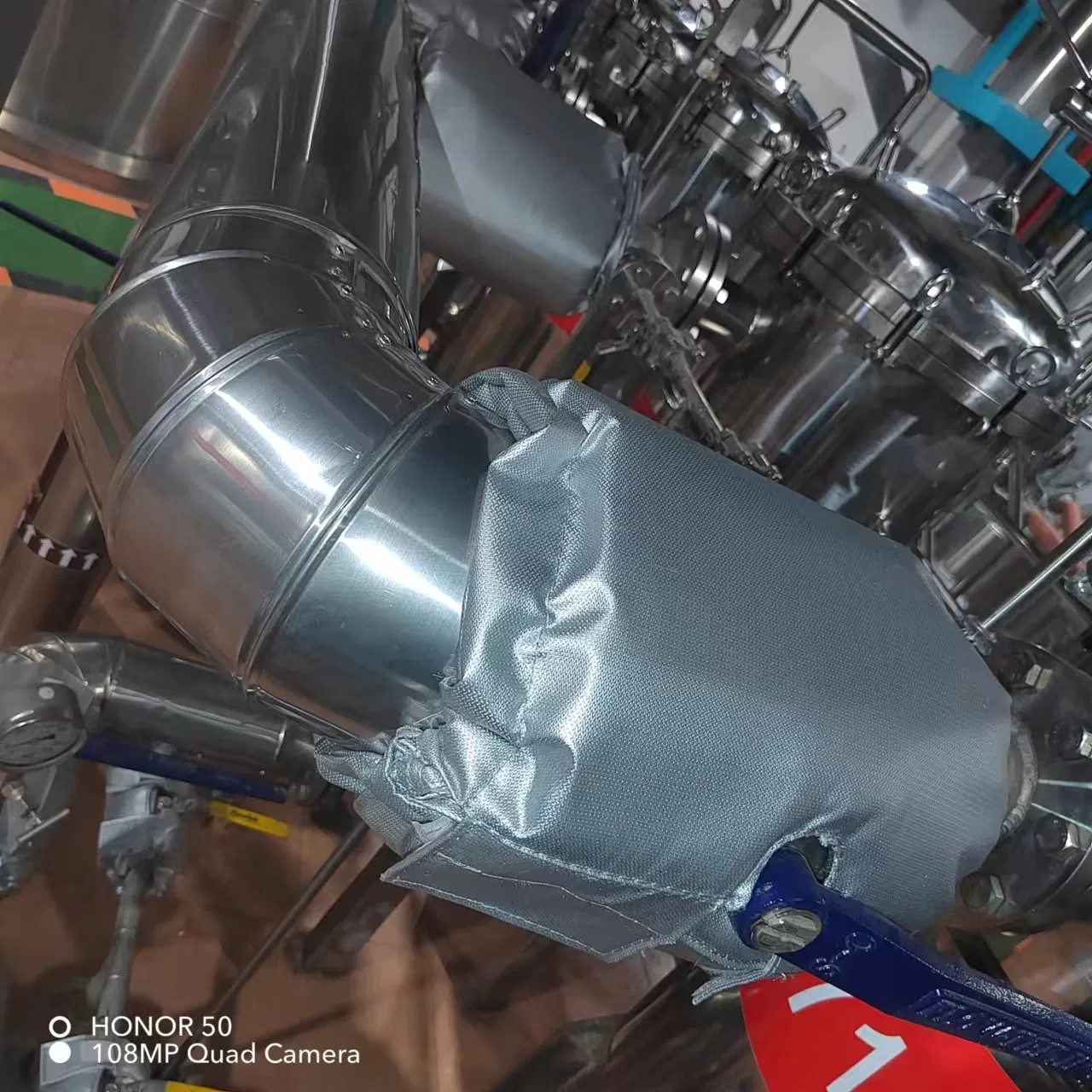 Removable and Reusable Ceramic Fiber Thermal Insulation Blanket for Globe Valve
