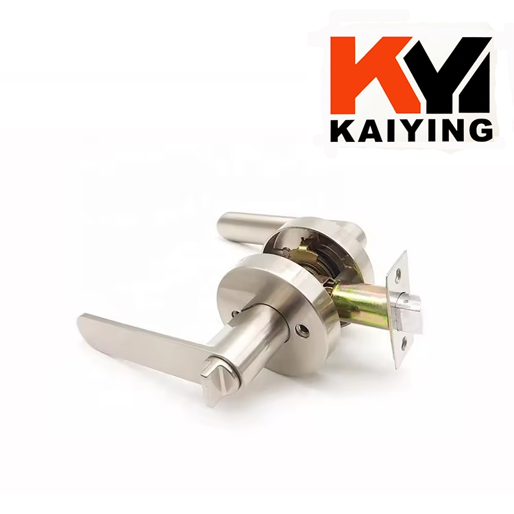 Modern Square Lever Interior Bedroom Security Durable Lever Lock