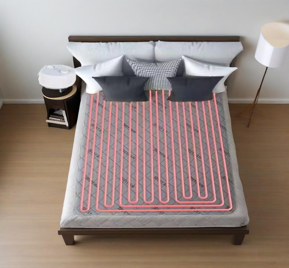 1688 Manufacturer Timer Water Heating Blanket, Twin Size Electric Warming Heated Blanket with Hot Water