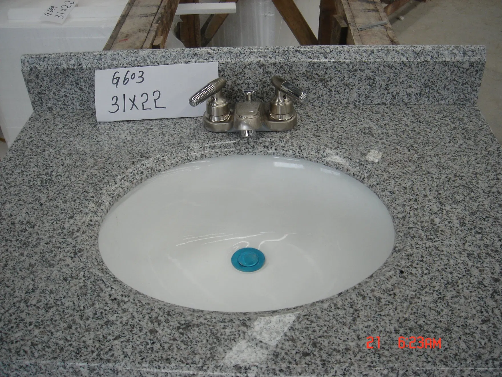 G603 Grey Granite Bathroom Vanity Tops for Sale