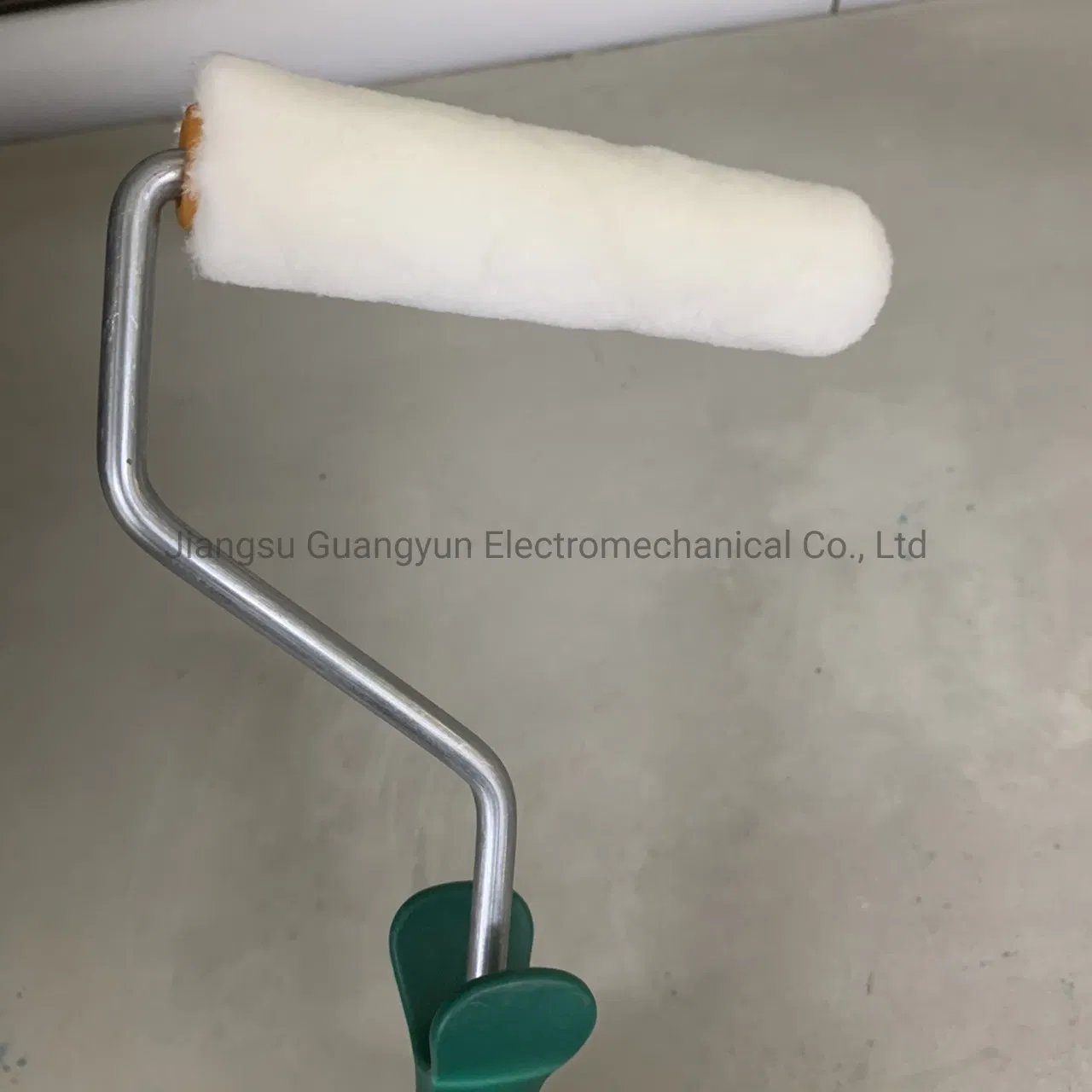 4 Inch Mini Polyester Paint Roller Cover and Frame with Plastic Handle for Trim Corner Edges or for Small Project Painting for Water Latex or Oil Paints