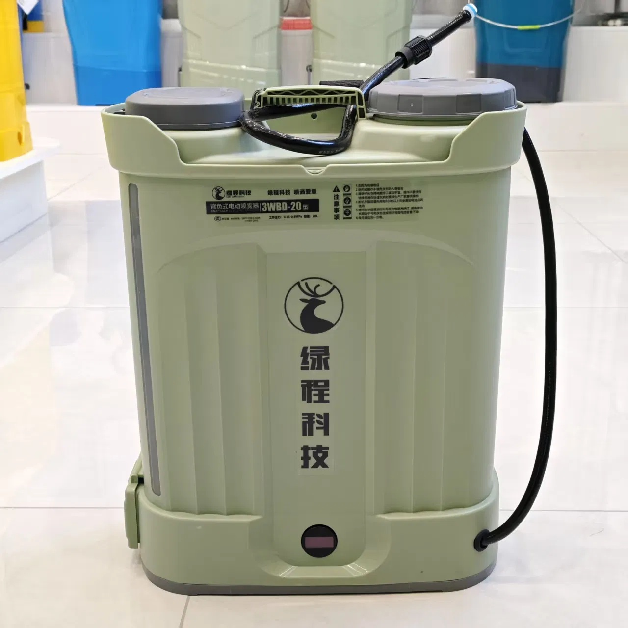 Agricultural Electric Sprayer Adjustable Speed Knapsack Type