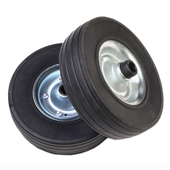 2020 New Product Lifting Jack Part Trailer Part Solid Rubber Wheel (220X60mm)