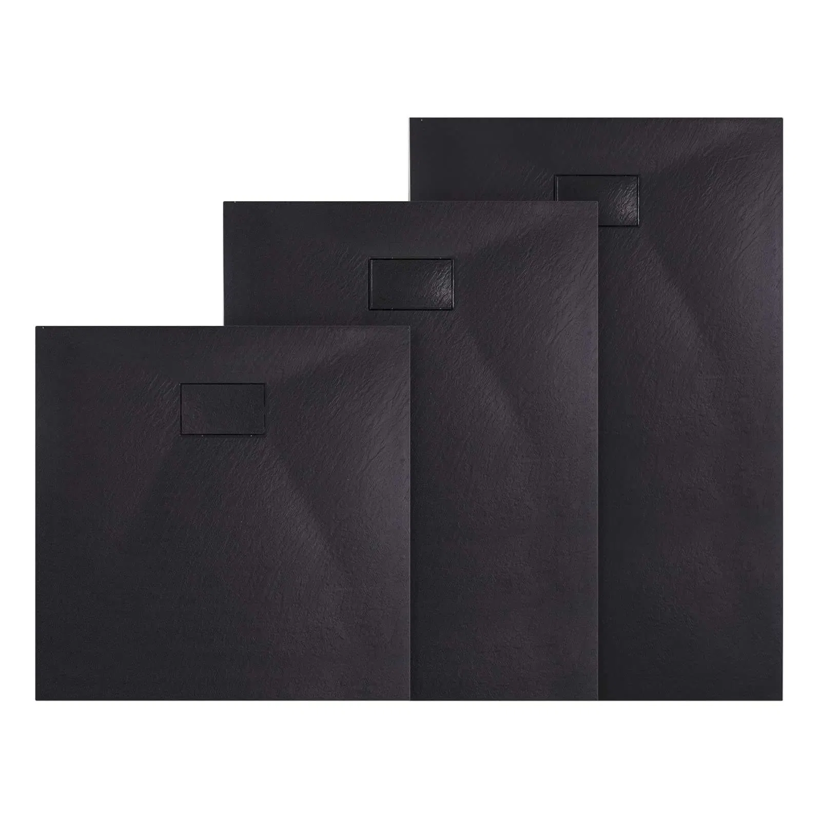 SMC Shower Base 1000 X 800 mm Anti-Slip Quadrant Shower Tray with Waste Trap