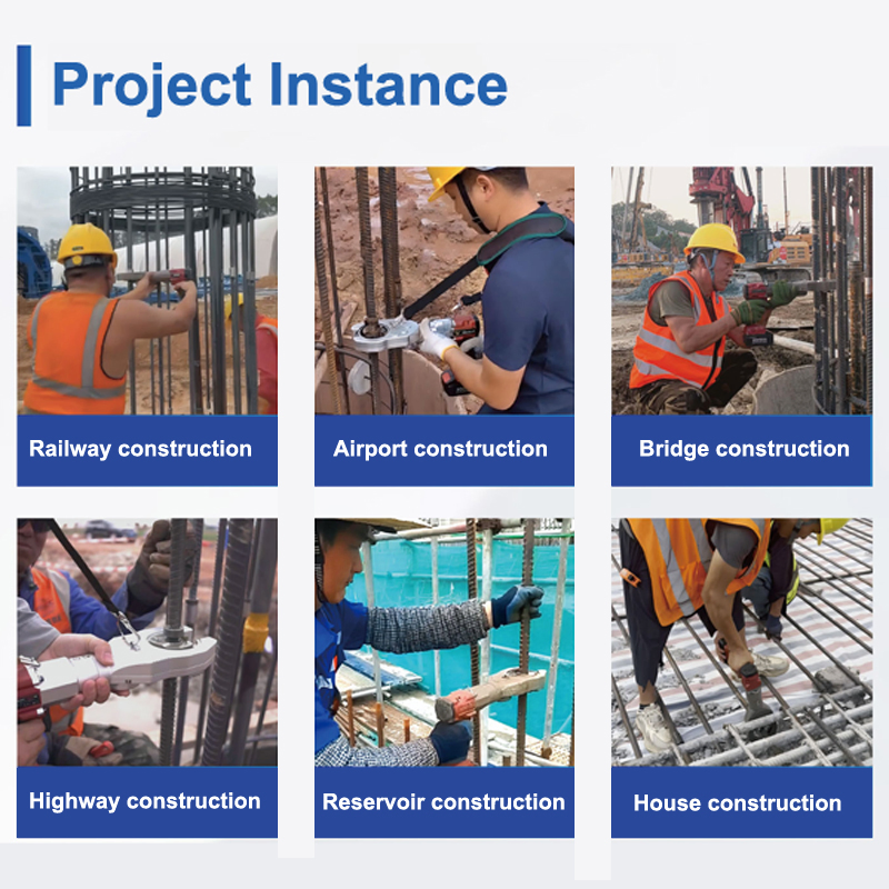 Electric Powertools Battery-Powered Rebar Connecting Torque Wrench