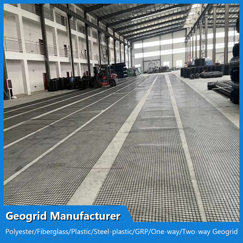 Customzied 70kn Polyester Pet Biaxial Geogrid Manufacturer for Dam and Roadbed/Slope Protection/Wall Reinforcement/Roadbed Bearing Capacity Improvement in Airfi