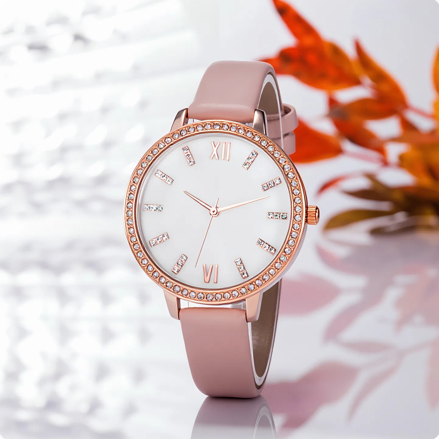 Waterproof Watch Alloy Wrist Watches (WY-17027B)