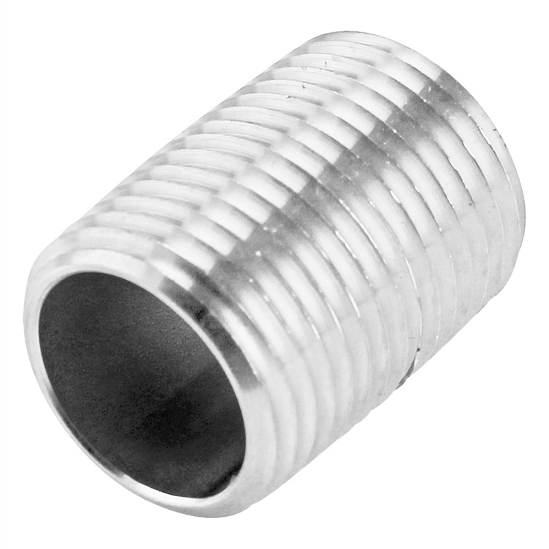 Stainless Steel Threaded Hex Hexagon Pipe Fitting Nipple