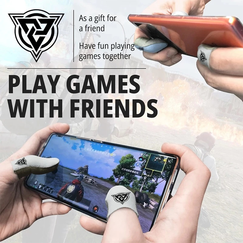 Чехлы для пальцев Silver Fiber для мобильного гейминга