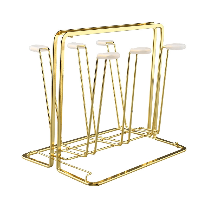 Hot Selling Metal Rack, Gold-Plated Wine Rack, Metal Screwdriver Storage Rack