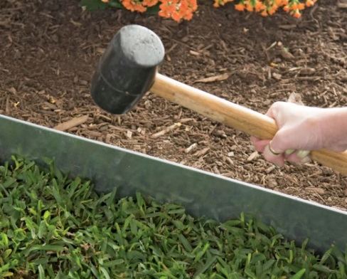 Metal Landscaping Edging Corten Steel Garden Edge Customized Garden Edge Fence