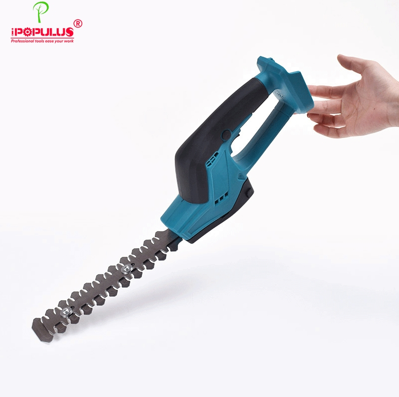 Ipopulus 21V Battery Tools Garden Machine Multifunction Electric Hedge Trimmer