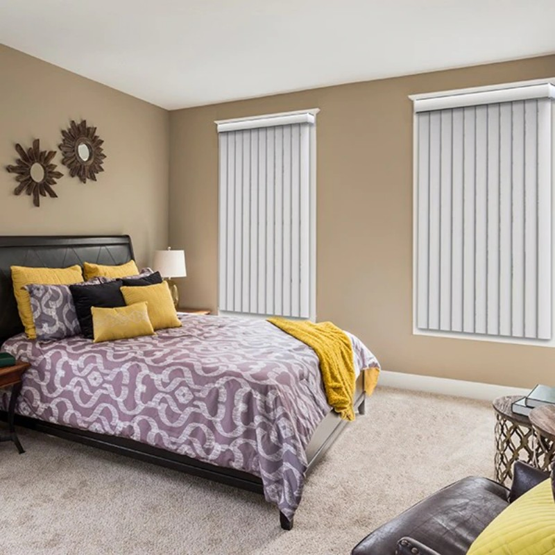 High Quality Smooth Blackout UV Proof Slats Vertical Blinds