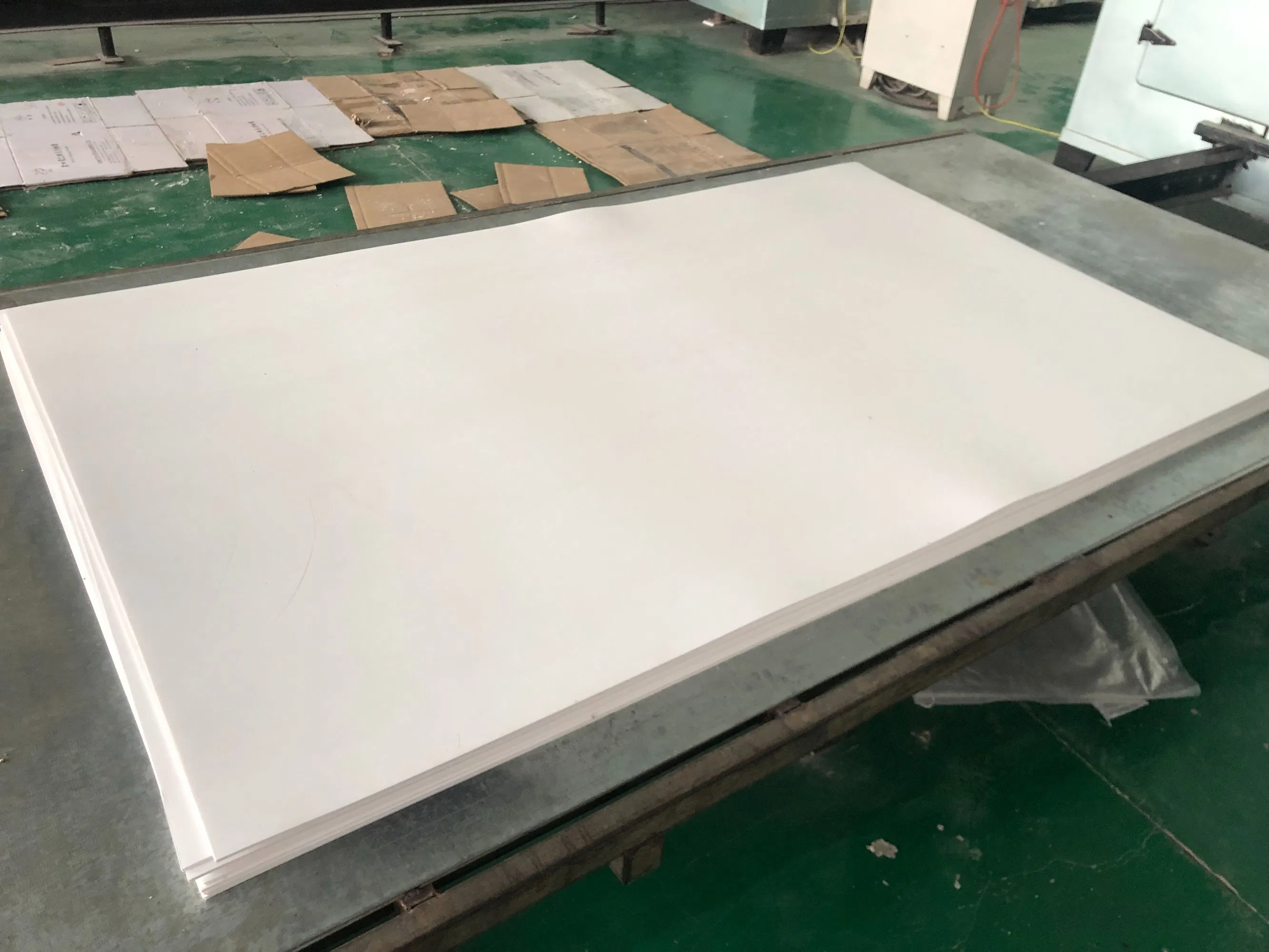 Factory Molded and Skived PTFE Sheet Pure and GF Filled Tefloning Plates 0.3mm to 300mm Height PTFE Sheet Expanded PTFE Gasket Sheet